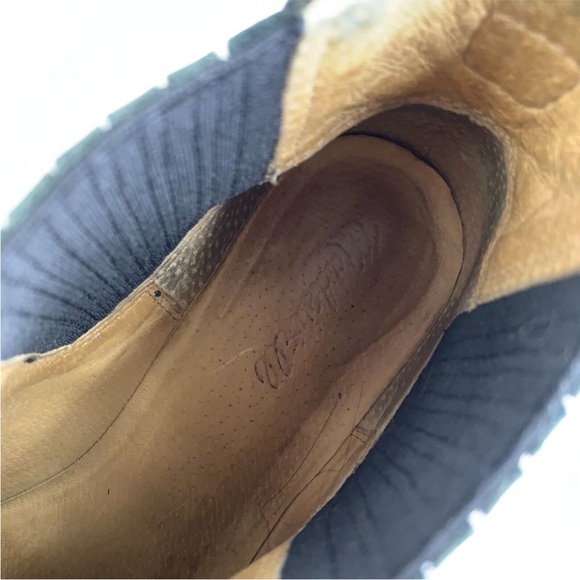 Madewell The Ainsley Chelsea Leather Boot in Black Size 7 Ankle Bootie - Picture 10 of 15